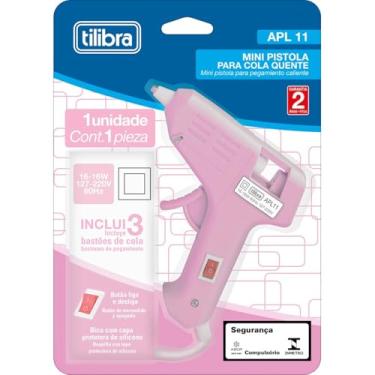Imagem de Tilibra - Mini Pistola para Cola Quente APL11 Rosa
