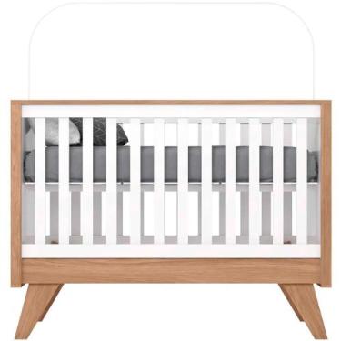 Imagem de Berço 3 em 1 Mini Cama Confete Henn, BRANCO/JEQUITIBA HP