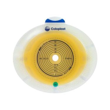Imagem de Placa para Bolsa de Colostomia com Adesivo Coloplast SenSura Xpro 60mm