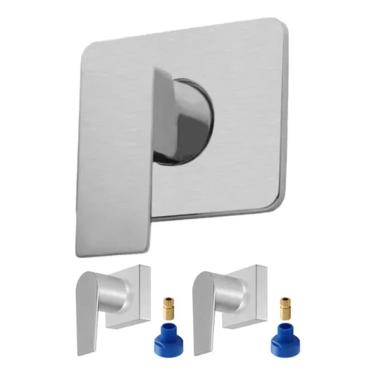 Imagem de 1 Monocomando Chuveiro Docol Lux Matte+2 Valencia Escovado