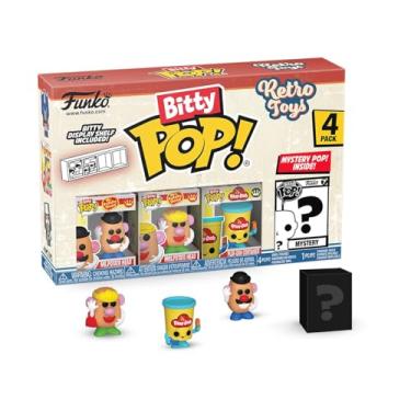 Imagem de Funko Bitty Pop! Retro Toys - Mr. Cabeça de Batata 4PK e um Mini Boneco Surpreendente - 1,9 cm Colecionável Estante de Exibição Empilhável Incluído - Ideia de Presente Bolsa de Festa Meia