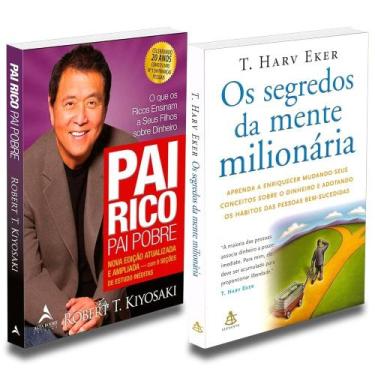 Imagem de Kit Livro Pai Rico Pai Pobre E Segredos Mente Milionária - DIVERSAS, 3