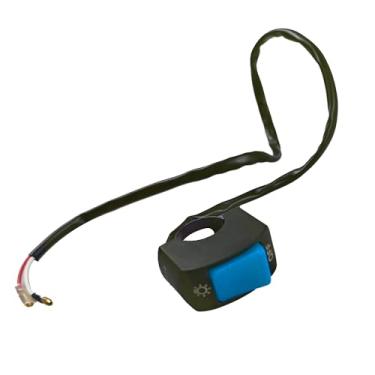 Imagem de Runseaway 1 interruptor de guidão de motocicleta, interruptor liga/desliga à prova d'água com botão de pressão para guidão de 22 mm, serve para motocicletas U5 U7 U2, scooter, eletromóveis