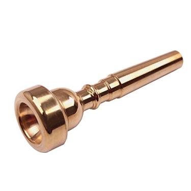 Imagem de Eujgoov Bocal de Trompete Pequeno + Pincel de Bocal Conjunto de Limpeza de Metal Ferramenta de Limpeza Pequena Ferramenta de Limpeza (3C Bocalista de trompete)