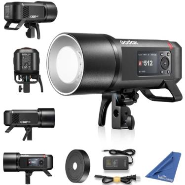 Imagem de Godox Flash externo AD600 Pro AD600Pro II 600Ws - Luz de modelagem bicolor de 40W, tela colorida TFT, 16 grupos com identificação de cor, sincronização com um toque com gatilho GODOX X3 (GODOX AD600BM