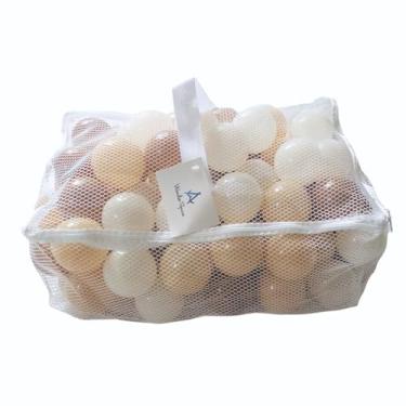 Imagem de Wonder Space Bolas macias, bola oceânica de plástico à prova de esmagamento sem produtos químicos, sem BPA, sem cheiro, segura para crianças pequenas, piscina infantil/cercadinho de bebê interno (100