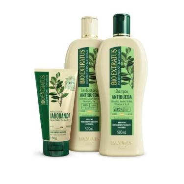 Imagem de Kit Bio Extratus Antiqueda Jaborandi 500mL Sh + Cond + Finalizador