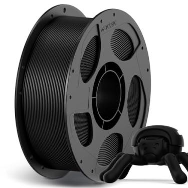 Imagem de ANYCUBIC Filamento de alta velocidade para impressora 3D de 1,75 mm, impressão até 10 vezes mais rápida, impressão com a maioria das impressoras 3D FDM, carretel de 1 kg, Preto