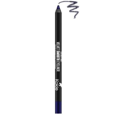Imagem de Kokie Lápis Delineador Liso de Veludo Impermeável Cosmetics, Azul Marinho, 1,2 g