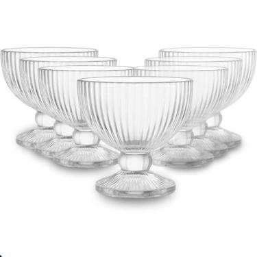 Imagem de Conjunto de Taças de Sobremesa Camilia em Vidro 120ml – Kit com 6 ou 12 Peças (6)