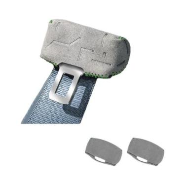 Imagem de Capa De Fivela De Cinto De Segurança Em Camurça Para ZEEKR 001 007 X 2