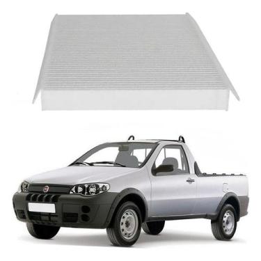 Imagem de Filtro Ar Condicionado Strada 1.3 8v 2002 A 2006 - Metal Leve