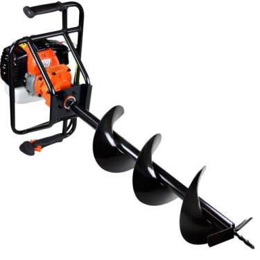 Imagem de Perfurador de Solo à Gasolina VPS520 52CC com Broca 80x20cm - VULCAN