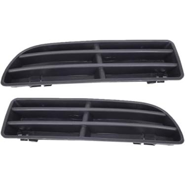 Imagem de I-Match Auto Parts Chaveiro esquerdo e direito Passageiro Lateral de Neblina Luz de Para-choque inserção de grade Substituição para 1999-2007 Volkswagen Jetta VW1036102 VW1036103 1J5853665AB41 1J5853666BB41 Preto Conjunto de 2