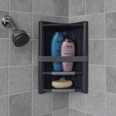 Imagem de Cantoneira Grande Porta Shampoo E Sabonete De Canto Plástico Arqplast 