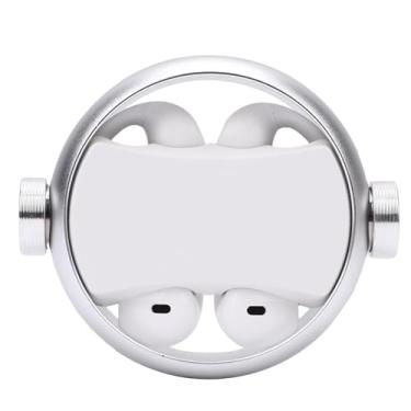 Imagem de Fockety 2 Em 1 Fones de Ouvido Sem Fio, Clipe Em Fones de Ouvido Abertos 5.3 Com 140H de Tempo de Reprodução IPX5 à Prova D'água, Som Direcional Dt5.0 para Funcionamento (Branco)