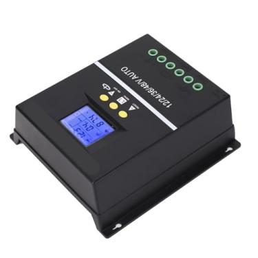 Imagem de aqxreight Controlador Solar 12V 24V 36V 48V Bateria Fotovoltaica Auto -adaptado MPPT Painel Regulador Home Supply Supply System 60A Eficiência 12V para Baterias 3 SolarrmPPT Solar (60a)