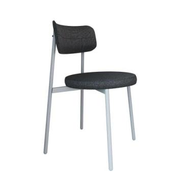 Imagem de Cadeira de Jantar Kyta Corriente Est.Branca - Metalig