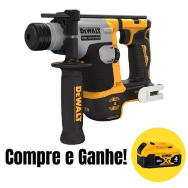 Imagem de Martelete Rompedor Perfurador Dewalt A Bateria 20v 4ah Dch172b Sem Car