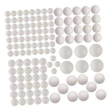 Imagem de Sclmgo 126 Peças de Bolas de Espuma para Artesanato Infantil, Decorações Coloridas, Materiais Escolares, Projetos DIY E Lembrancinhas de Festa, 126 Peças