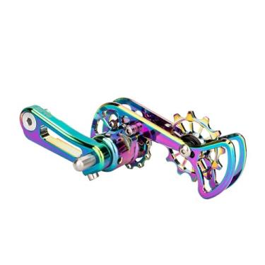 Imagem de UGPLM Tensor de corrente de velocidade única, estabilizador de corrente, peças de bicicleta, reparo, acessórios de substituição para ciclismo, ciclismo ao, Colorida