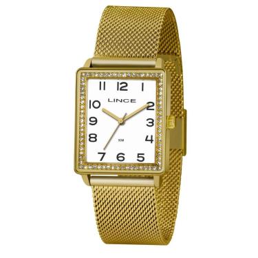 Imagem de Relógio Feminino Lince Dourado LQG4665L B2KX