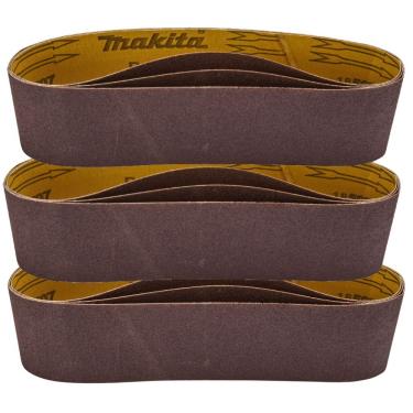 Imagem de Cinta De Lixa Com 3 Unidades - G150 - D-59396 - Makita Cinta Lixa 100mmx610mm G150 C- 3und D-59396 Makita