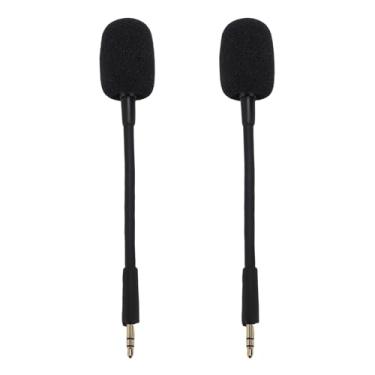 Imagem de CHEOTIME 2 Pcs Microphone Replacement for Razer Barracuda X Mic Replacement for Razer Barracuda X 3.5mm Headset Microphone Gaming Headset Microphone Black (Black)