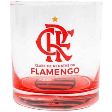 Imagem de Copo De Vidro Clynder Rocks Flamengo 305 Ml