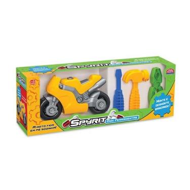 Imagem de Moto brinq.spyrit c/ferramentas - USUAL BRINQUEDOS