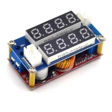 Imagem de Conversor Step Down com Display LED XL4015 - 8V a 36V DC - no-brand