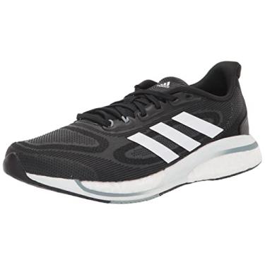 Imagem de adidas Tênis de corrida feminino Supernova, Núcleo preto/branco/cinza mágico, 36