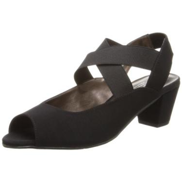 Imagem de Rose Petals Sapato social feminino Buffy, Micro preto, 11.5