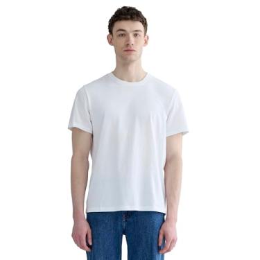 Imagem de Everlane Camiseta masculina The Premium-Weight Crew | Uniforme, Branco, XP