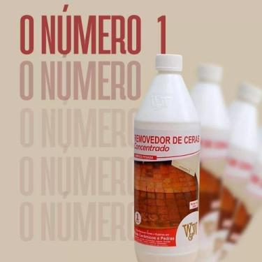 Imagem de WW Removedor de Cera Piso Frio 1L Limpeza Pesada Eficiente Remove Cera