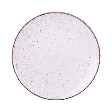 Imagem de Prato Raso Rústico Grande 28cm Porcelana Decorada Tramontina