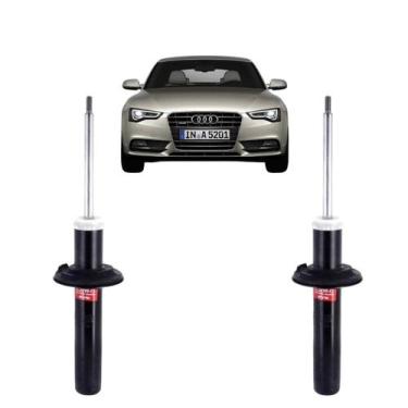 Imagem de 2 Amortecedor Audi A5 2007 A 2016 Kayaba Dianteiro, DIANTEIRO