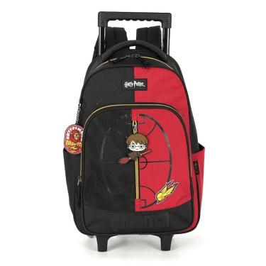 Imagem de Mochila de Rodinhas Luxcel Com Alça Harry Potter HE Preto