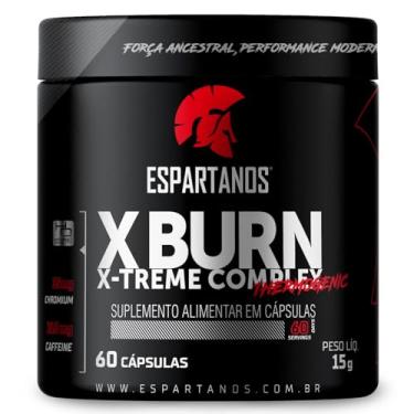 Imagem de X Burn Xtreme Complex Thermogenic 60 Cáps – Espartanos