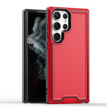 Imagem de Capa de telefone 2 em 1 armadura para Samsung Galaxy S23 Ultra S22 Plus A52 A73 A53 A33 5G S20 FE Capa de proteção pesada, T4, para Samsung S22Ultra