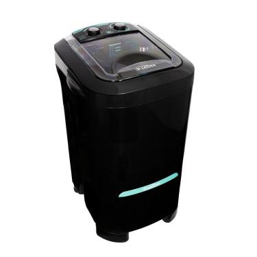 Imagem de Lavadora de Roupas Latina 10kg Semiautomática 7 Programas de Lavagem Preto 220V - LA553