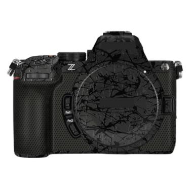 Imagem de Z 5II Adesivo de corpo de câmera kit de película protetora acessórios de pele decalques de vinil para Nikon Z5 Mark II Z5 II (Splash Ultra Preto)