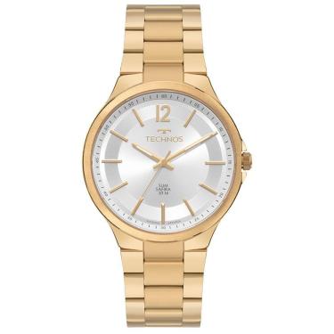 Imagem de Relógio Technos Masculino Slim Dourado - Gl32bk/1k
