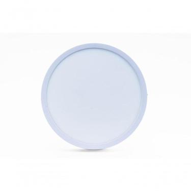 Imagem de Plafon Led Sobrepor Redondo 24w 3000k Branco Quente Bivolt Kit 3