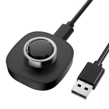 Imagem de Compatível com carregador Oura Ring Gen3 - Base de carregamento portátil com cabo USB-C para anel inteligente tamanho 13