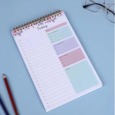 Imagem de Agenda diária - cor da folha de palmeira