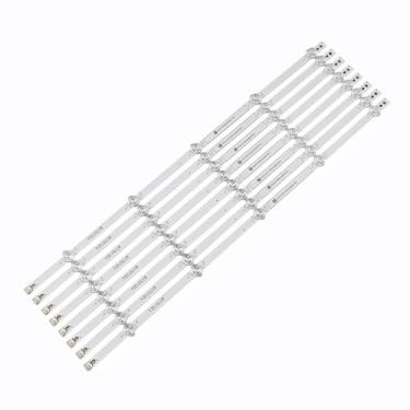 Imagem de XIMAIACC 8 tiras de luz de fundo LED para Vizio 65'' TV V655-H19 V655-H9 V655-J04 V655-J09 V650DJ4-D03 303IN650032 6C01B001NL000/NL200 JL.D00 65051 330-202AS-M V02