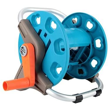 Imagem de Acouto Suporte de Armazenamento para Carrinho de Rega de Jardim para Tubo de água G1/2 - Liga de Alumínio Resistente, Fácil Gerenciamento de Mangueira, Irrigação de Jardim, Lavagem de Carros e