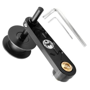 Imagem de Shakven Tensor de corrente de bicicletas,Tensor de corrente de bicicletas,Guia de corrente para bicicletas de liga de alumínio Ferramenta de ciclismo para bicicletas | Ajustador de tensão da corrente