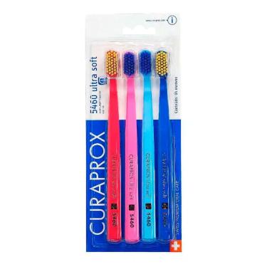 Imagem de Escova Dental Curaprox Ultra Soft 5460 Cores 4 Unidades